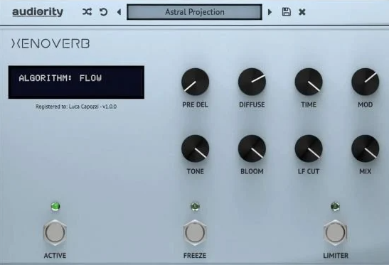 Audiority XenoVerb v1.4.2 混响插件 WIN/MacOS-音浪网-音乐制作系统办公资源