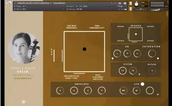 伊莎贝尔大提琴Inletaudio Isobelle Austin Cello Collection 1康泰克音色-音浪网-音乐制作系统办公资源