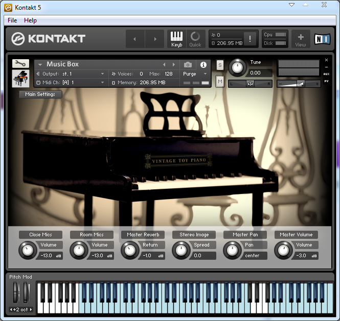 Vintage Toy Piano 钢琴加铃类音源 Windows/MacOS 康泰克音色-音浪网-音乐制作系统办公资源