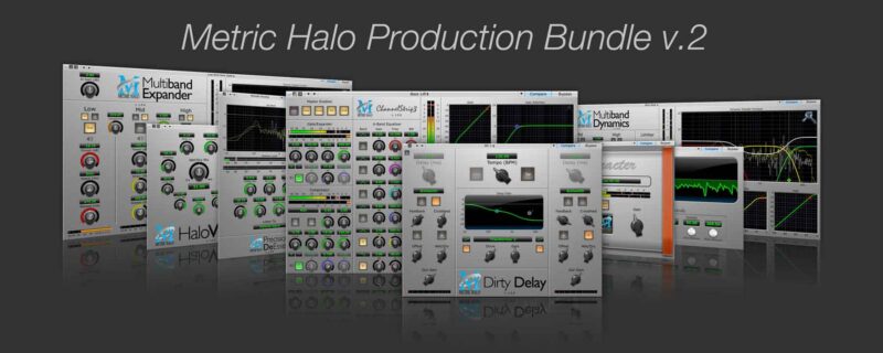 Metric Halo Production Bundle v2精品效果器套装 WiN-音浪网-音乐制作系统办公资源
