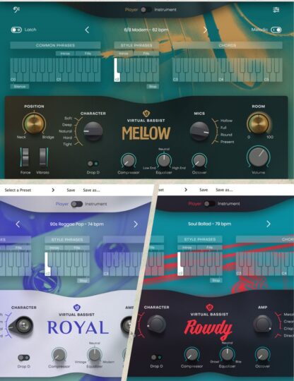 虚拟贝斯手3套装UJAM Virtual Bassist Windows-音浪网-音乐制作系统办公资源