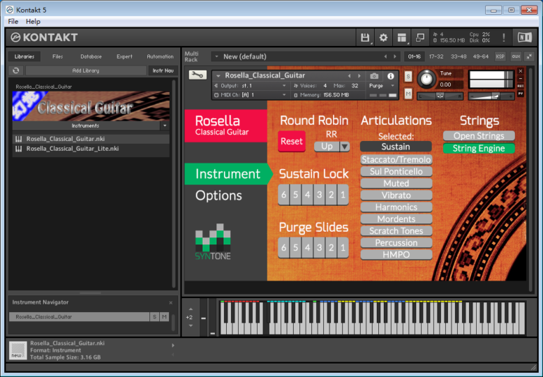 喷火古典吉他音源插件Syntone Rosella Classical Guitar 康泰克音色 Windows/MacOS-音浪网-音乐制作系统办公资源