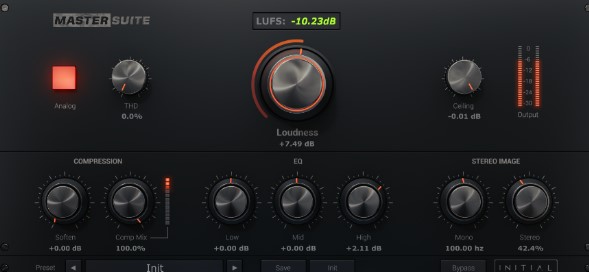 Initial Audio Master Suite v1.0智能母带套装效果器插件 WIN/MacOS-音浪网-音乐制作系统办公资源