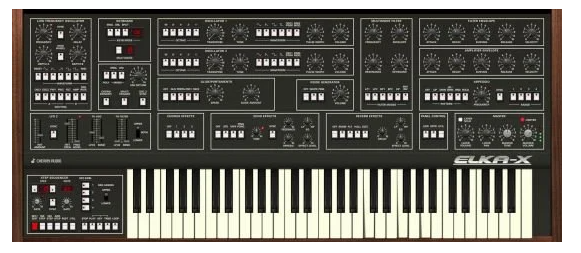 Cherry Audio Elka-X 1.0.5.85合成器 Windows-音浪网-音乐制作系统办公资源