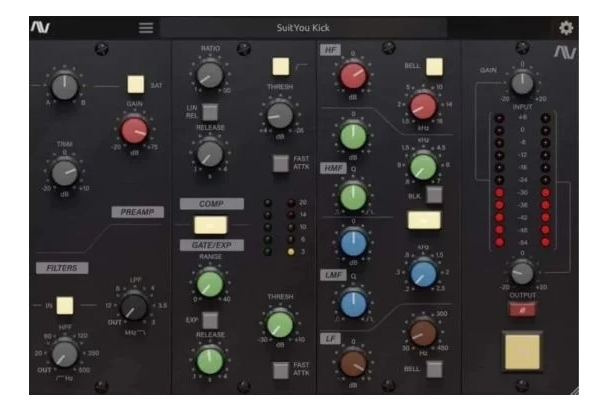 Audio Assault AA-551 Channel Strip v1.0.1 通道条插件 WIN-音浪网-音乐制作系统办公资源