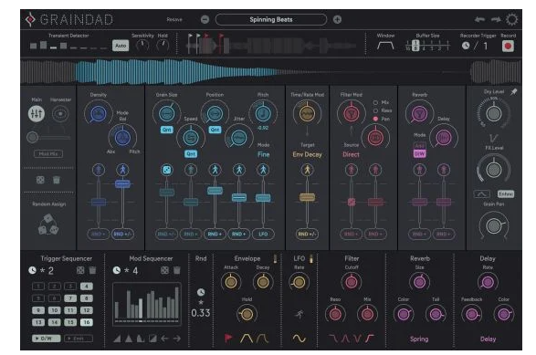 Sugar Bytes Graindad v1.0.1 Windows-音浪网-音乐制作系统办公资源