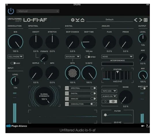 Unfiltered Audio LO-FI-AF v1.1.1 WIN-音浪网-音乐制作系统办公资源