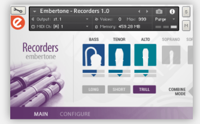 管乐竖笛Embertone Recorders 康泰克音色-音浪网-音乐制作系统办公资源