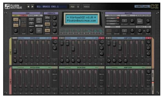 Plugin Boutique VirtualCZ v1.3.1 Windows-音浪网-音乐制作系统办公资源