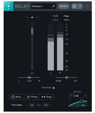 iZotope Relay v1.3.0 WiN-音浪网-音乐制作系统办公资源