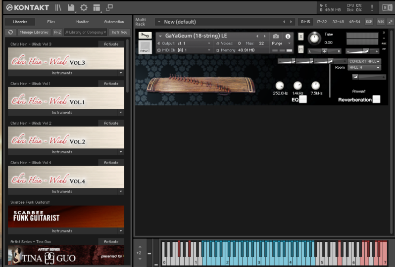 Chinese and Korean Instruments民乐合集 康泰克音色-音浪网-音乐制作系统办公资源