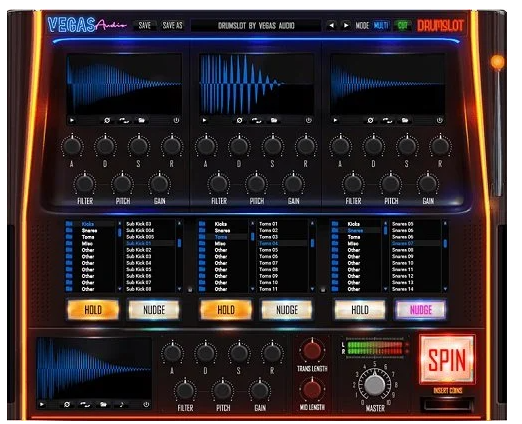 Vegas Audio Drumslot v2.0 Windows/Mac-音浪网-音乐制作系统办公资源