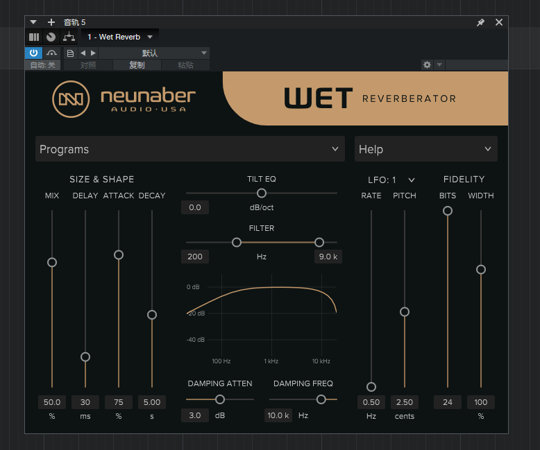 提取插件64位封装专用 Neunaber Wet Reverb湿度混响-音浪网-音乐制作系统办公资源