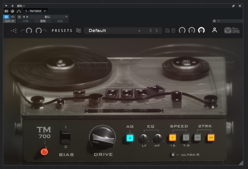 提取插件64位封装专用 ToneEmpireTM700V2磁带机效果器-音浪网-音乐制作系统办公资源