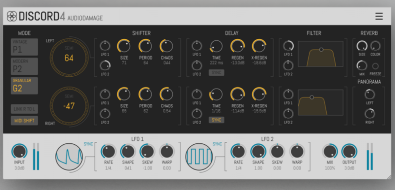 Audio Damage复合移调效果器Discord4 v4.0.1 WIN/MacOS-音浪网-音乐制作系统办公资源