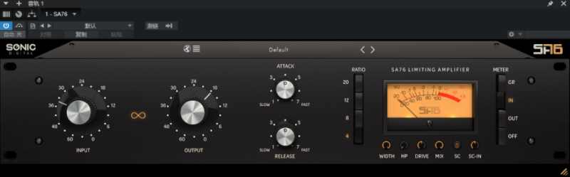 提取插件64位封装专用 Sonic Academy SA76压缩器-音浪网-音乐制作系统办公资源