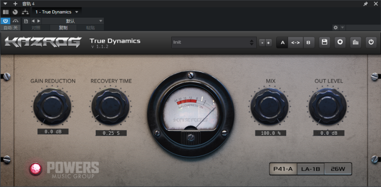 提取插件64位封装专用 True Dynamics 复古电子管压缩器-音浪网-音乐制作系统办公资源