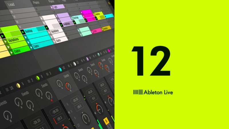 全新LIVE 12编曲软件正式版 Ableton Live 12 Suite v12.0.0 WIN&MAC（MAC更新为TEAM HCiSO版）-音浪网-音乐制作系统办公资源
