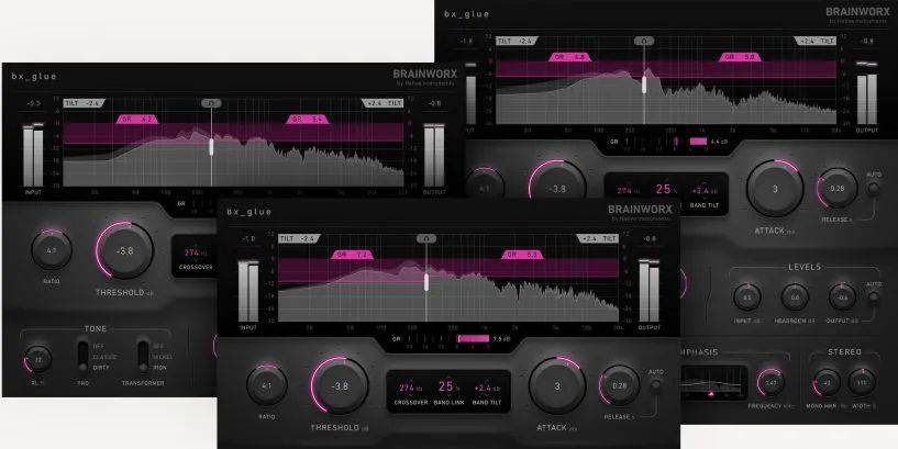 Plugin Alliance Brainworx Bx glue V1.0.0 R2R WiN-音浪网-音乐制作系统办公资源