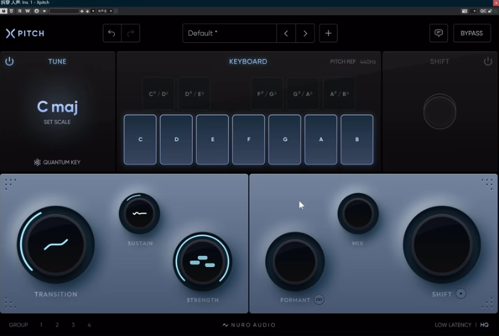 人声音高校正插件 Nuro Audio Xpitch v1.0.3-TeamCubeadooby WiN-音浪网-音乐制作系统办公资源