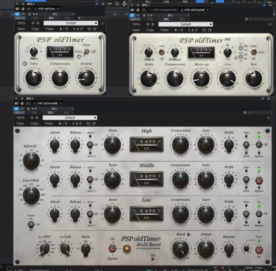 一键安装版插件 PSP oldTimer 3件套 WIN-音浪网-音乐制作系统办公资源