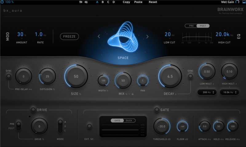 插件联盟新混响插件 Plugin Alliance Brainworx bx aura 1.0.0 WIN-音浪网-音乐制作系统办公资源