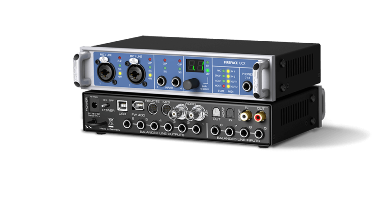 RME Fireface UCX 声卡驱动下载-音浪网-音乐制作系统办公资源