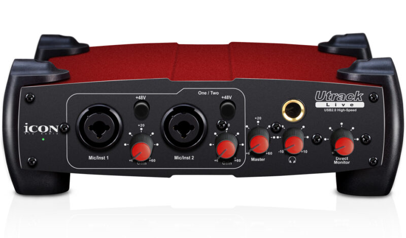 iCON 艾肯声卡Utrack（Live）驱动下载-音浪网-音乐制作系统办公资源