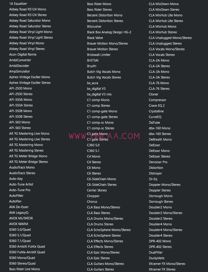 图片[3]-音浪网独家制作 混音调试64位VST3插件包套装 一键安装激活效果器合集4G WIN 支持定制-音浪网-音乐制作系统办公资源