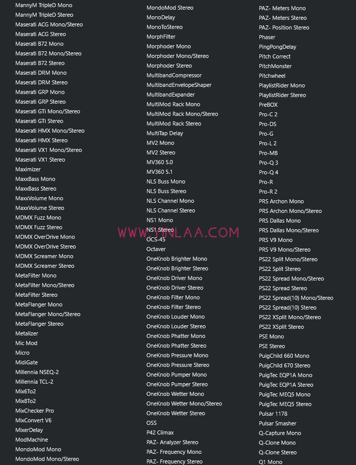 图片[5]-音浪网独家制作 混音调试64位VST3插件包套装 一键安装激活效果器合集4G WIN 支持定制-音浪网-音乐制作系统办公资源