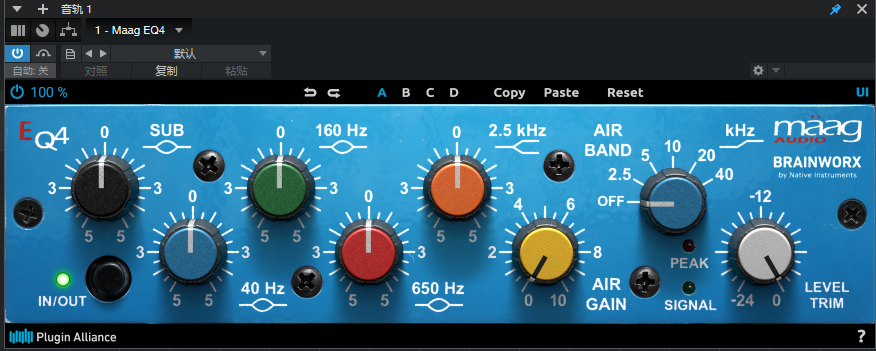 新版插件Plugin Alliance Maag EQ4 一键安装-音浪网-音乐制作系统办公资源
