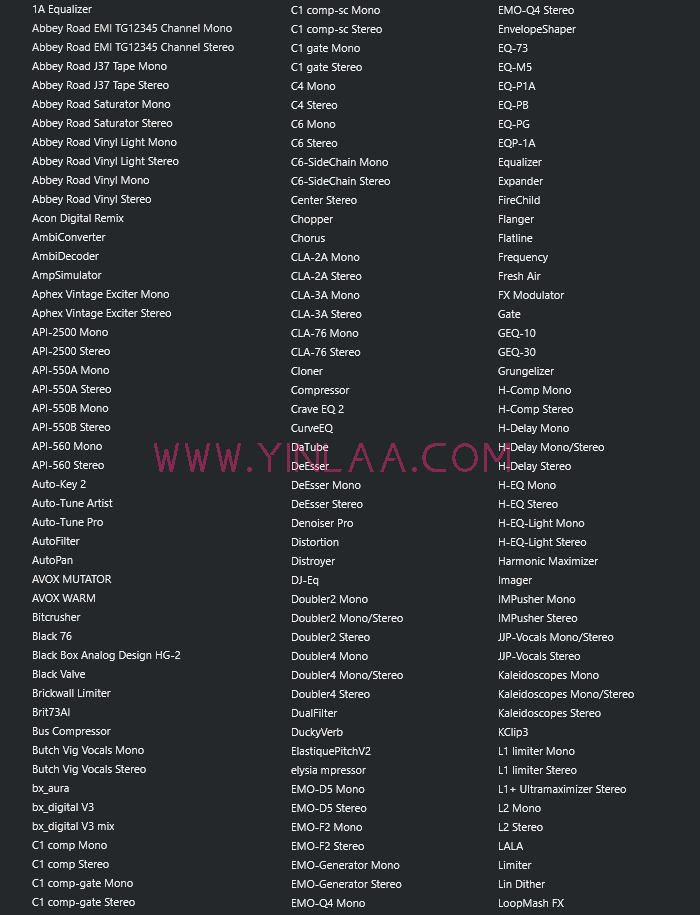 图片[3]-音浪网独家制作 最新混音调试插件包 64位VST3一键安装效果器合集4G WIN 支持定制-音浪网-音乐制作系统办公资源