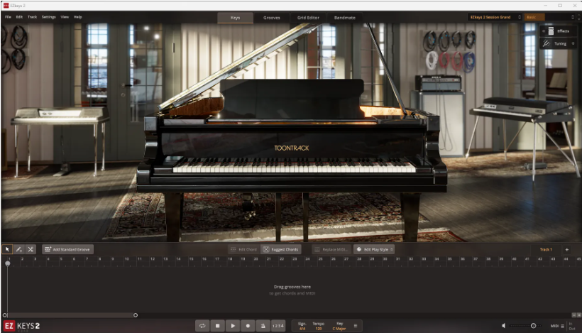 图片[2]-强大的自动编曲钢琴 Toontrack EZkeys v2.1.0 WIN&MAC-音浪网-音乐制作系统办公资源
