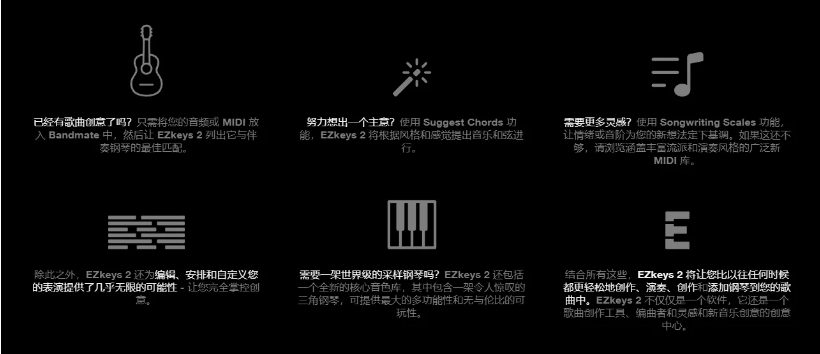 图片[3]-强大的自动编曲钢琴 Toontrack EZkeys v2.1.0 WIN&MAC-音浪网-音乐制作系统办公资源