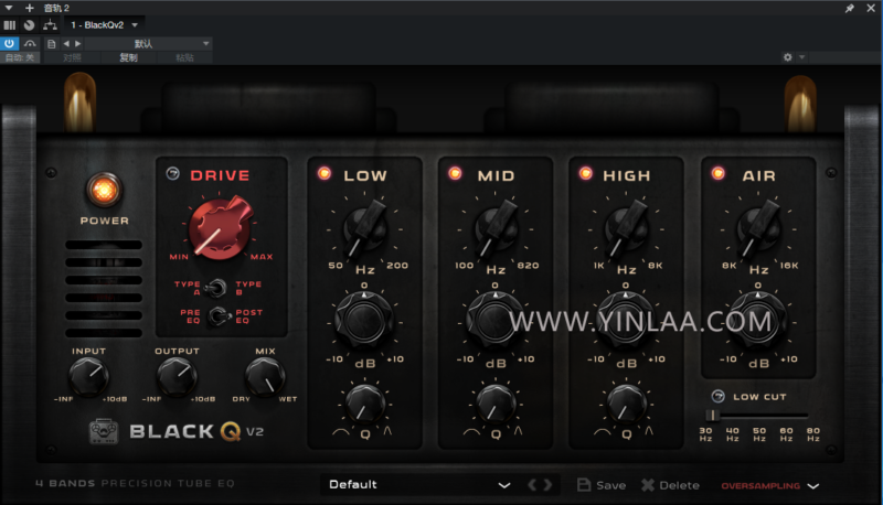 电子管均衡 Tone Empire BlackQ 2 v1.1.2 WIN-音浪网-音乐制作系统办公资源