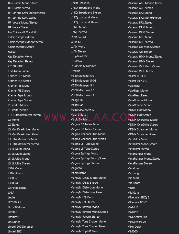 图片[7]-音浪网独家制作 调试混音插件包64位VST3 600个一键安装效果器合集12G WiN 支持定制-音浪网-音乐制作系统办公资源