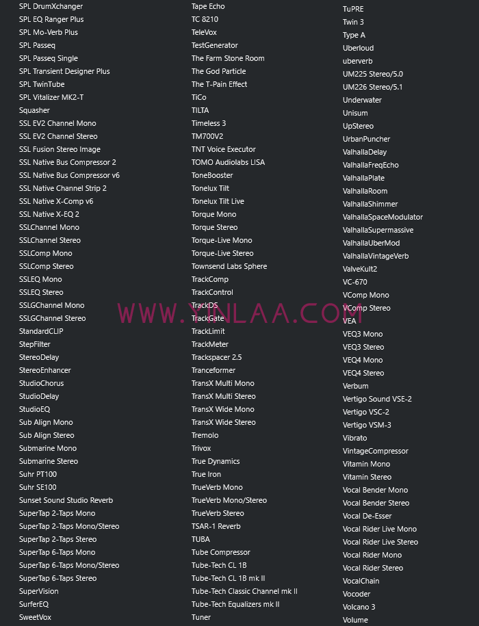 图片[10]-音浪网独家制作 调试混音插件包64位VST3 600个一键安装效果器合集12G WiN 支持定制-音浪网-音乐制作系统办公资源