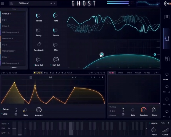 调频合成器 Exacoustics GHOST v1.0.9 WIN-音浪网-音乐制作系统办公资源