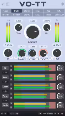 多频段动态处理器 Three-Body Technology VO-TT v1.1.0 WiN-音浪网-音乐制作系统办公资源