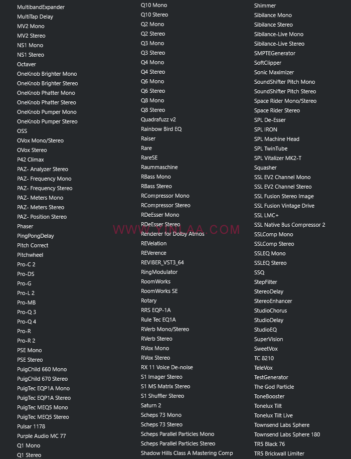 图片[3]-调音师调试插件包64位VST3 一键安装效果器合集3G WiN 支持定制-音浪网-音乐制作系统办公资源