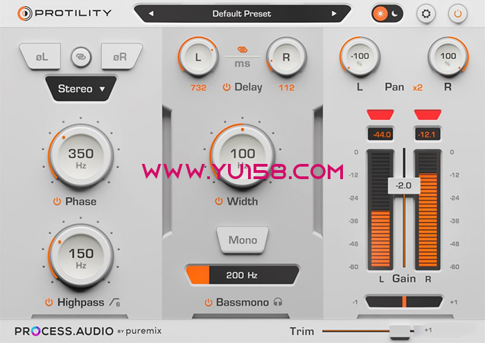 多合一插件 Process Audio Protility v1.0.0 VST3 AU AAX WiN-音浪网-音乐制作系统办公资源