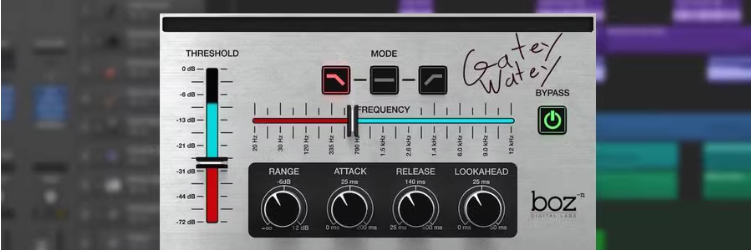  噪声门 Boz Digital Labs Gatey Watey 1.0.3 WiN-音浪网-音乐制作系统办公资源