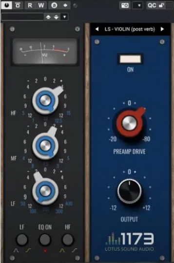 模拟均衡器和话放插件 Lotus Sound Audio LS 1173 VST-音浪网-音乐制作系统办公资源