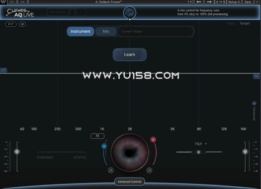 AI人声智能均衡器 Curves AQ 全蓝星首款自主型效果器-音浪网-音乐制作系统办公资源