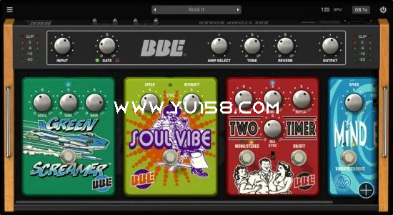 BBE Sound Stomp Board v1.7.0 WiN-音浪网-音乐制作系统办公资源