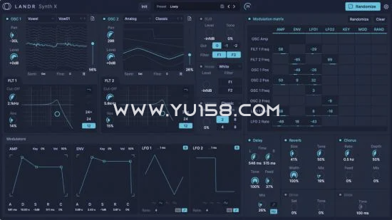LANDR Synth X v1.0.38-音浪网-音乐制作系统办公资源