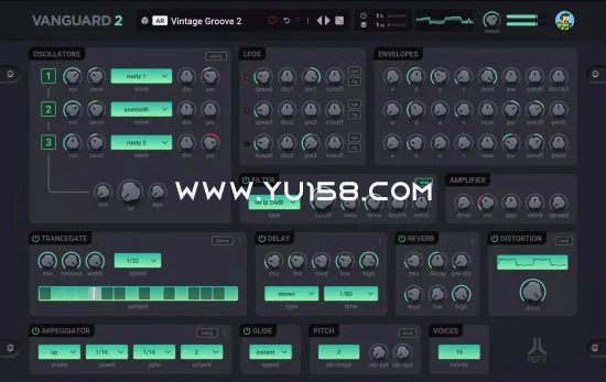 传奇虚拟合成器 reFX Vanguard v2.0.13-音浪网-音乐制作系统办公资源