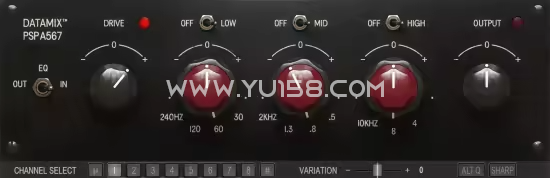 PSPaudioware PSP Datamix A567 v1.0.0 MacOS-音浪网-音乐制作系统办公资源
