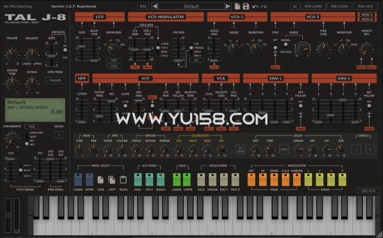 Togu Audio Line TAL-J-8 2.0.0 WiN-音浪网-音乐制作系统办公资源