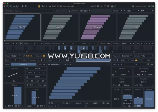 Leestrument CHORDimist 1.0.0 b3 Win/macOS-音浪网-音乐制作系统办公资源
